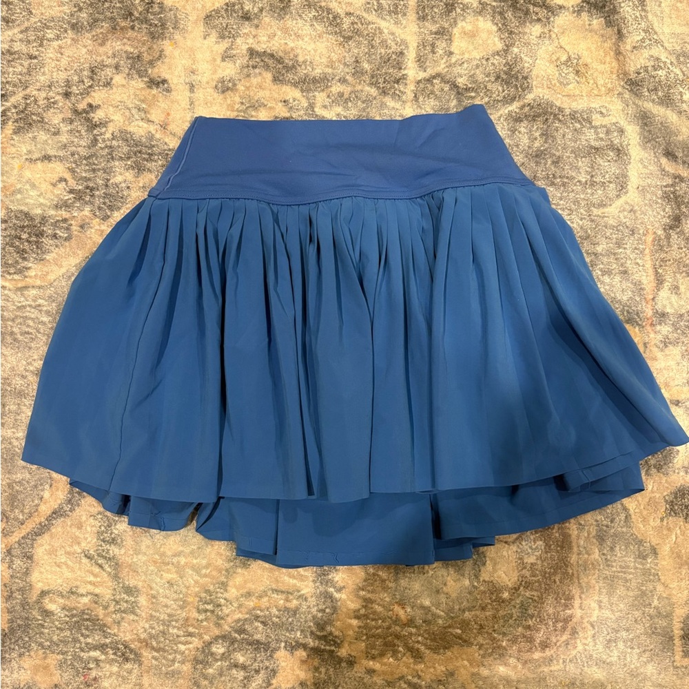 Aeire blue tennis skirt